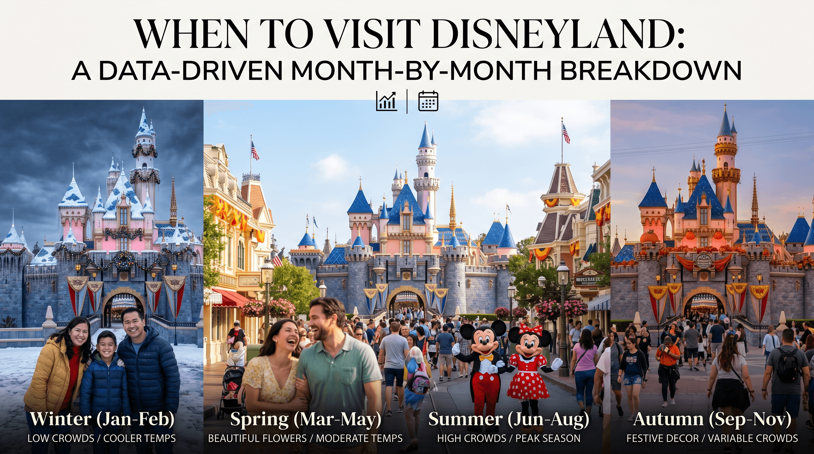 When to Visit Disneyland: A Data-Driven Month-by-Month Breakdown